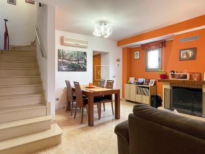 Living room of Single-family semi-detached for sale in Vidreres  with Air Conditioner, Heating and Terrace