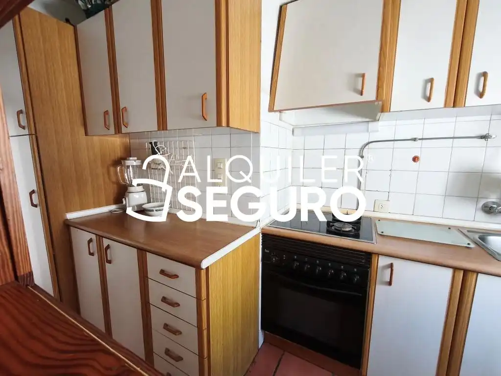 Kitchen of Flat for rent in Alicante / Alacant  with Heating, Terrace and Furnished