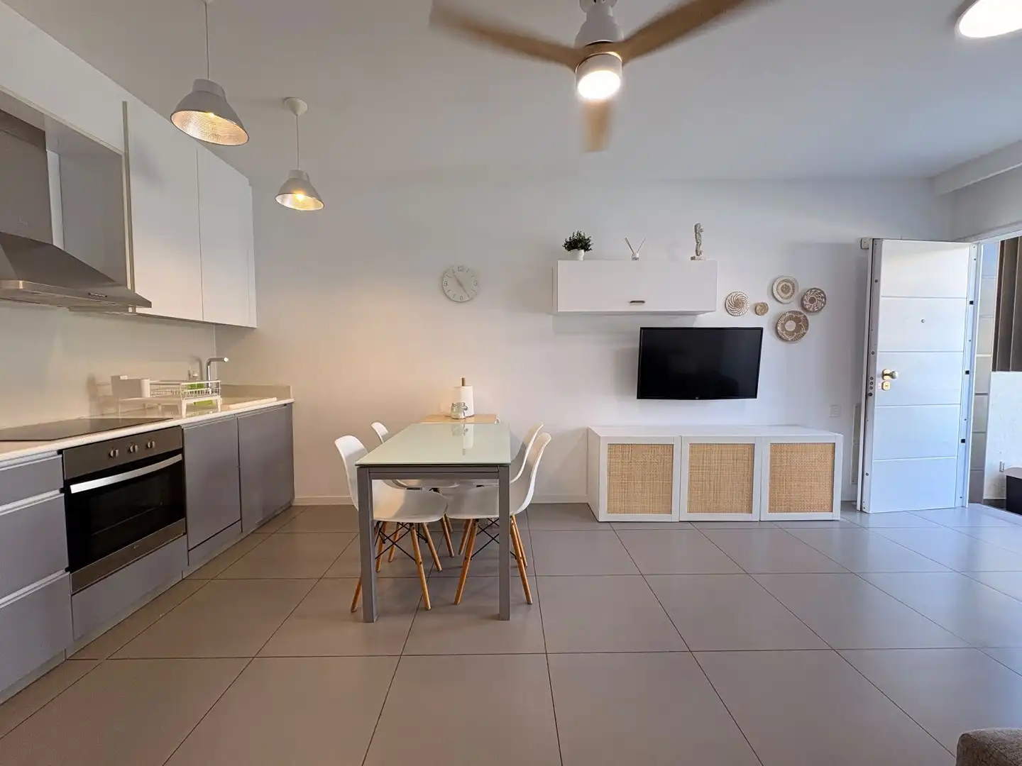 Kitchen of Flat for rent in Pilar de la Horadada  with Air Conditioner, Heating and Terrace
