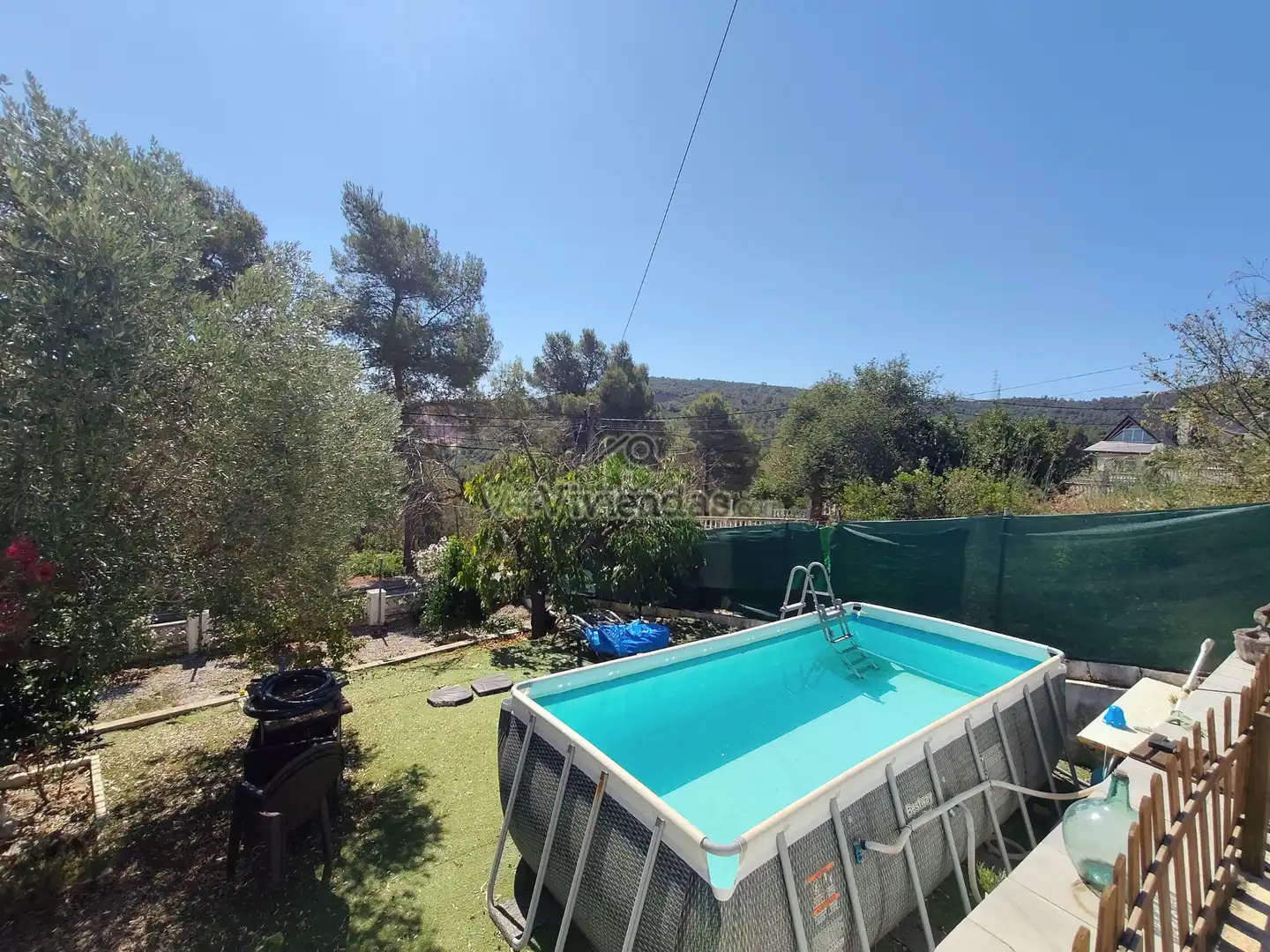 Piscina de Casa o xalet en venda en Vallirana amb Aire condicionat, Calefacció i Jardí privat