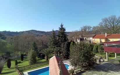 Jardí de Casa adosada en venda en A Estrada  amb Terrassa