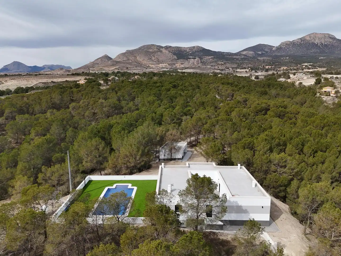 Vista exterior de Casa o chalet en venta en Lorca con Aire acondicionado, Calefacción y Jardín privado