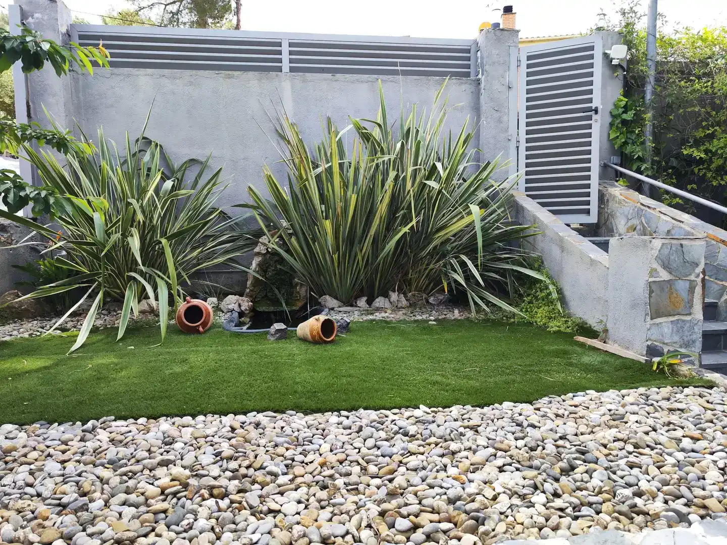 Jardín de Casa o chalet en venta en Olesa de Bonesvalls