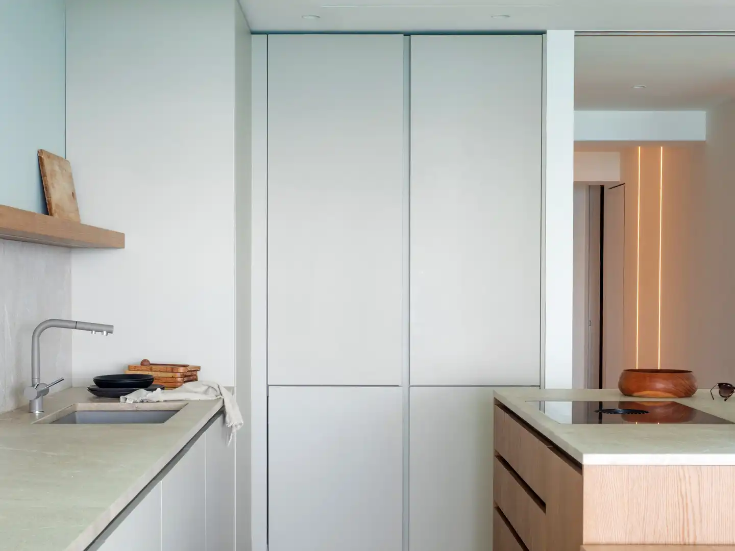Cuina de Apartament en venda en  Palma de Mallorca amb Aire condicionat, Terrassa i Internet