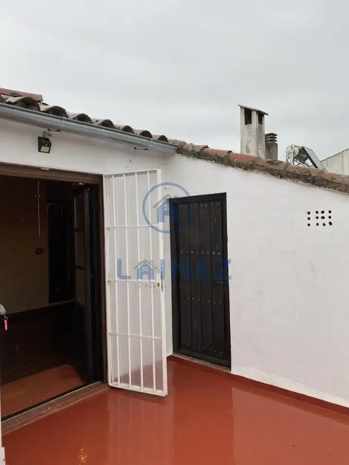 Vista exterior de Casa o chalet en venta en Fuente Obejuna con Aire acondicionado, Jardín privado y Terraza