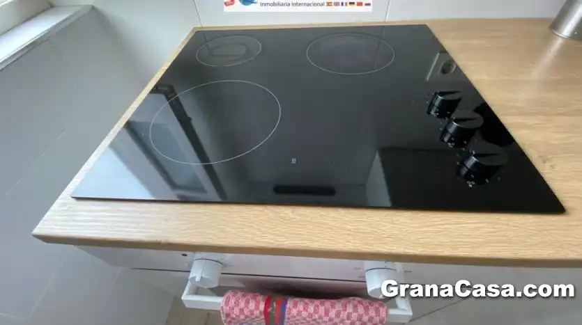 Cocina de Piso de alquiler en Granada con Terraza, Amueblado y Horno