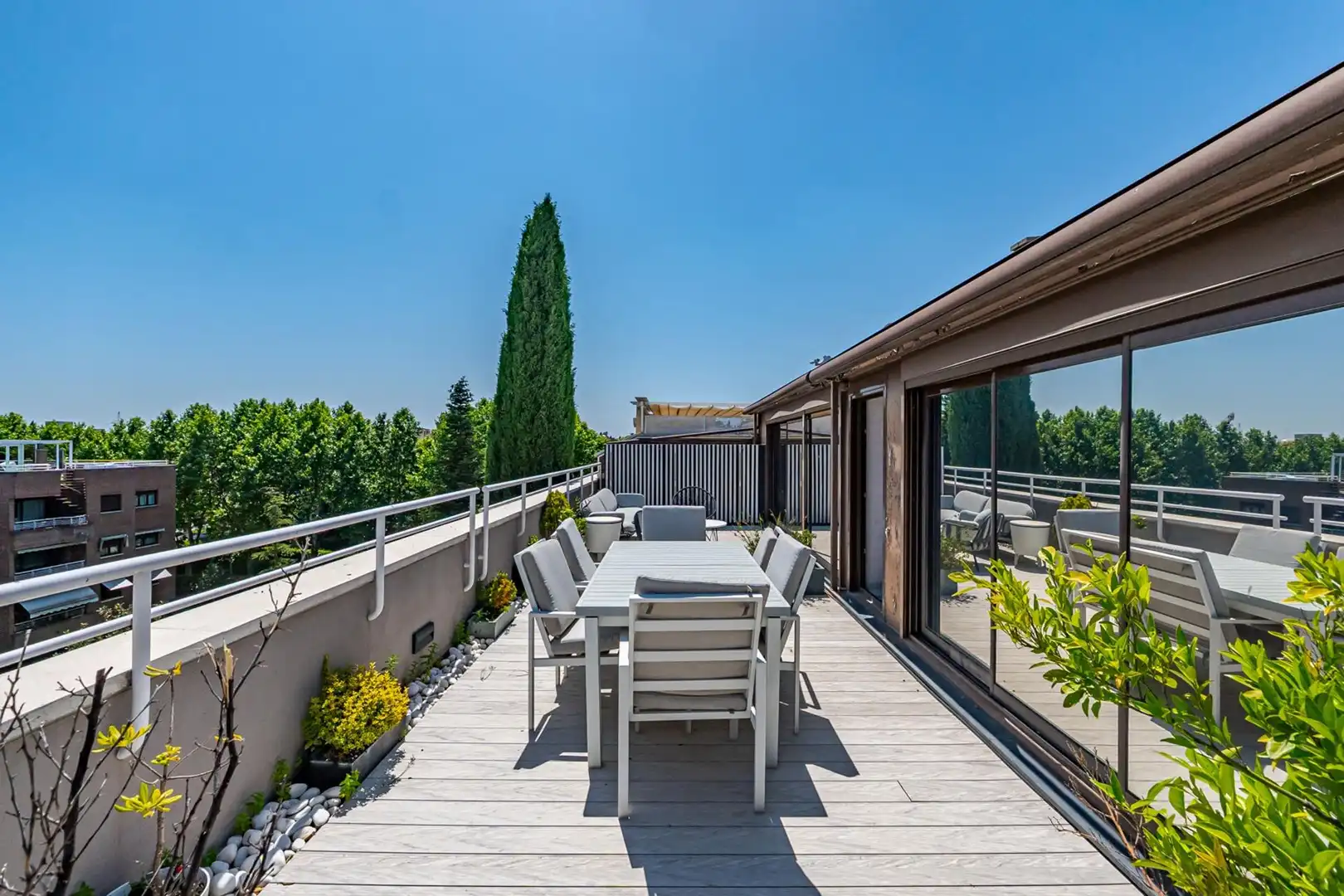 Terrassa de Àtic en venda en Pozuelo de Alarcón amb Aire condicionat, Calefacció i Jardí privat