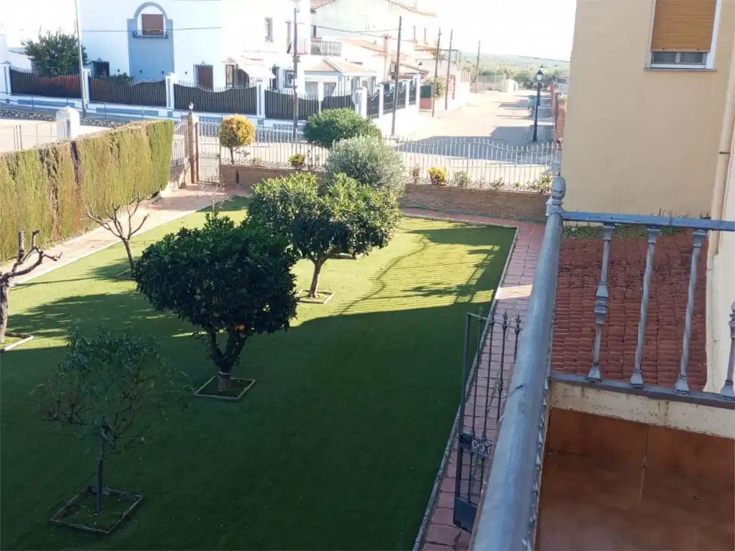 Garden of Flat for sale in Marmolejo  with Air Conditioner, Private garden and Storage room
