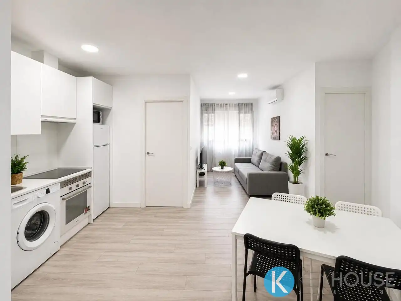 Living room of Flat for sale in San Fernando de Henares  with Air Conditioner