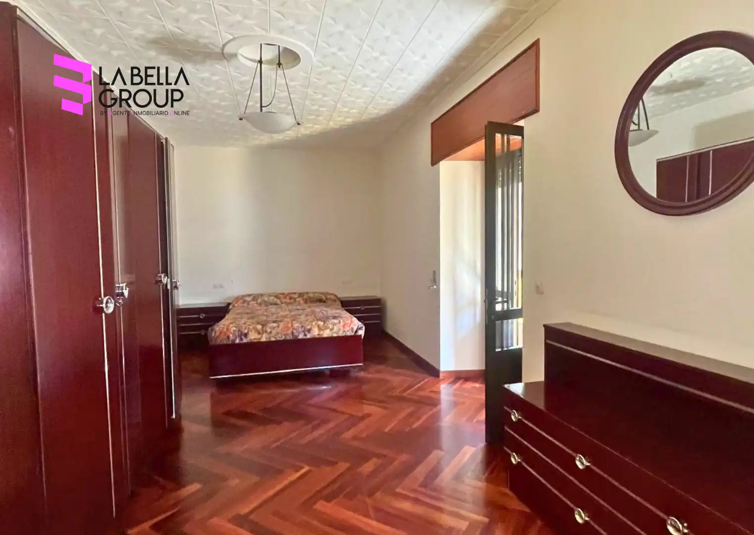 Schlafzimmer von Wohnung zum Verkauf in Vega de Valcarce mit Heizung, Parkett und Terrasse