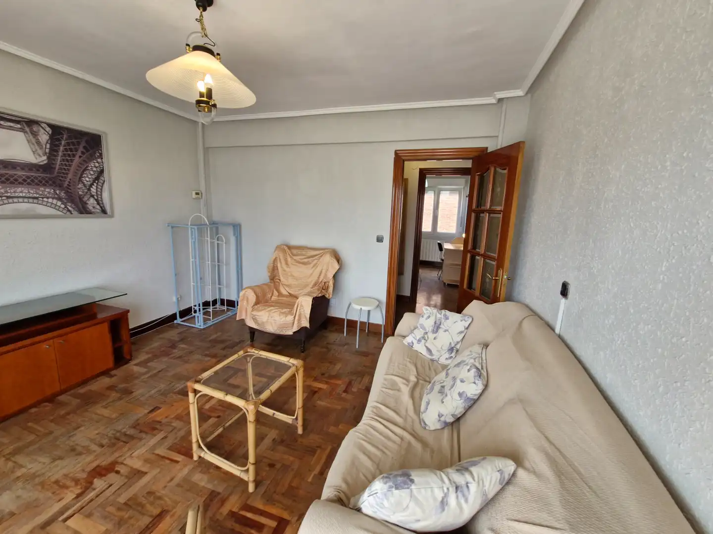 Sala de estar de Piso de alquiler en Leioa con Calefacción, Amueblado y Horno