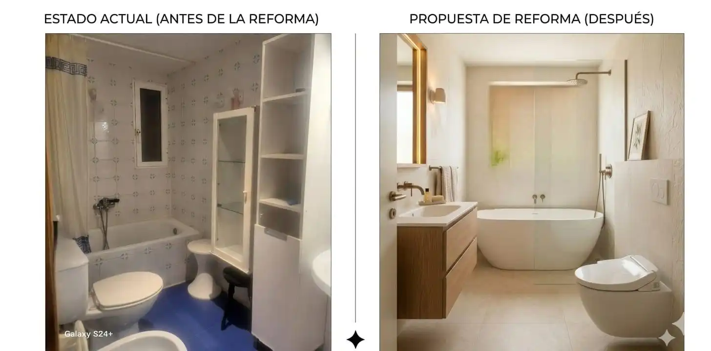 Baño de Apartamento en venta en El Campello con Terraza y Trastero