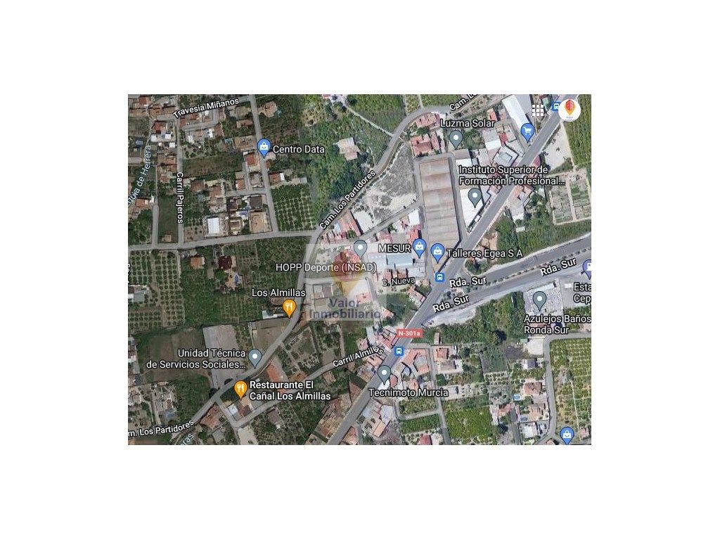 Industrial land for sale in Aljucer