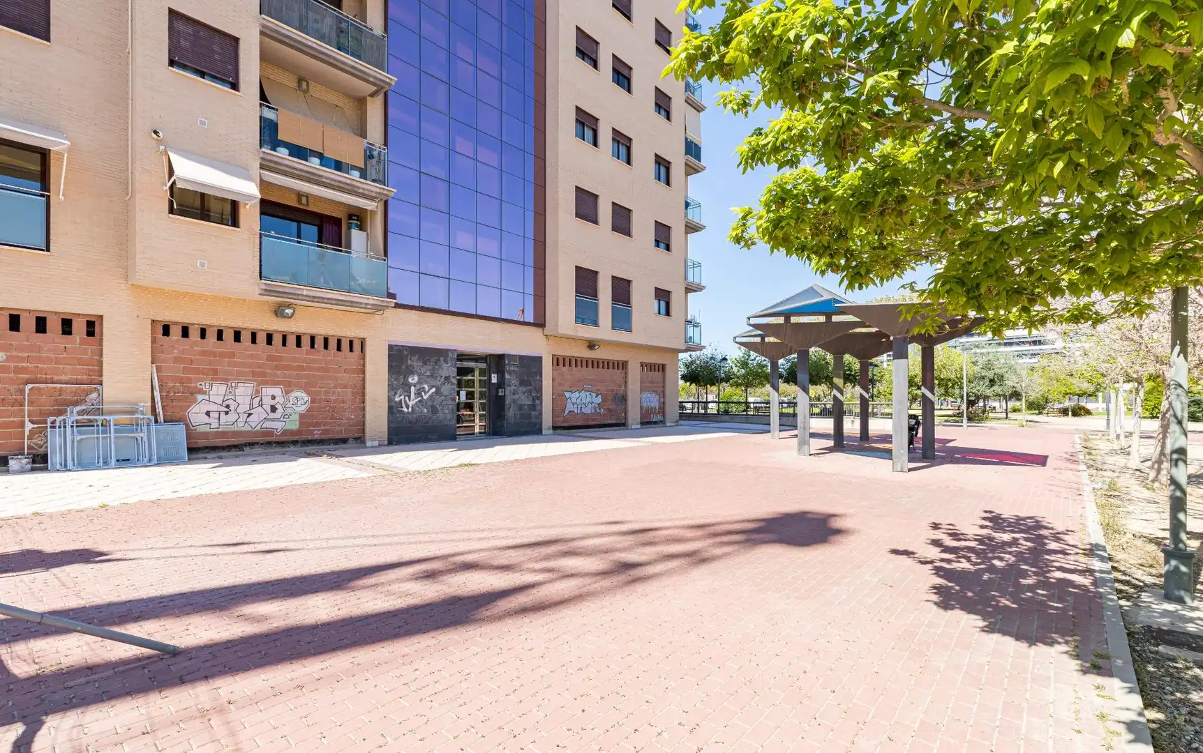 Vista exterior de Piso en venta en Murcia con Aire acondicionado, Trastero y Balcón