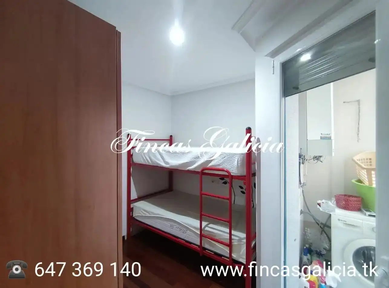 Habitación de Apartamento de alquiler en Verín con Calefacción y Amueblado