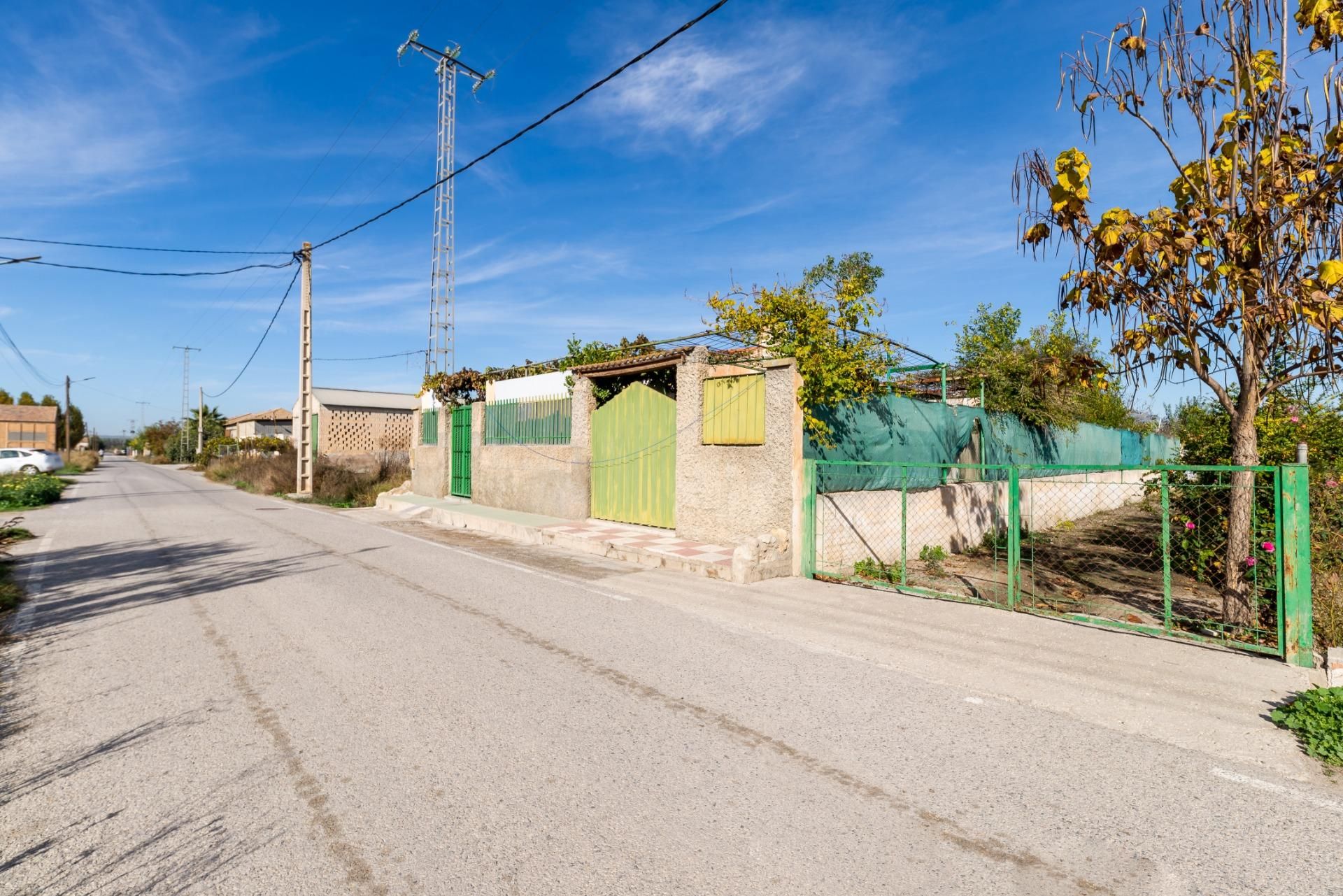 Vista exterior de Finca rústica en venda en Fuente Vaqueros amb Jardí privat
