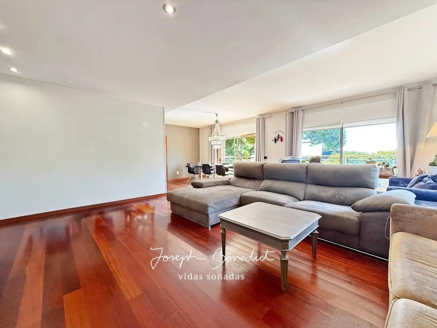 Living room of Houses for sale in Castelldefels  with Air Conditioner, Heating and Private garden