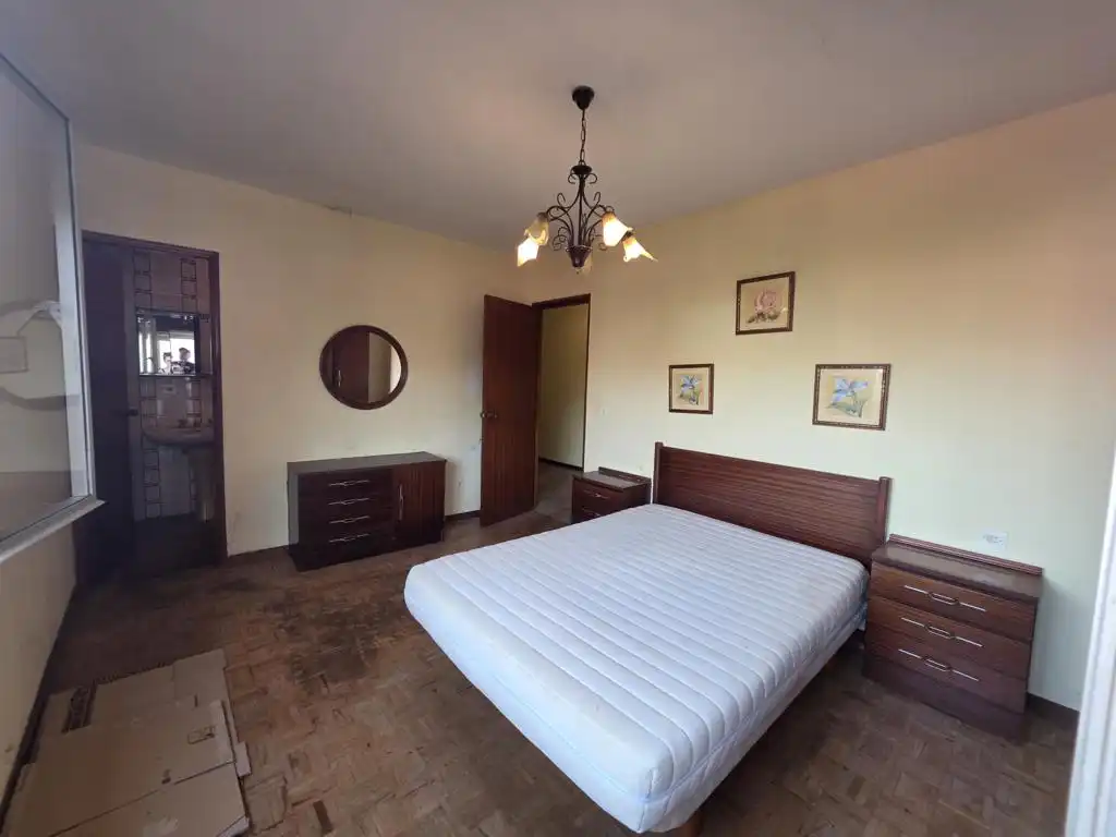 Bedroom of Flat for sale in Vilanova de Arousa  with Parquet flooring, Furnished and Balcony