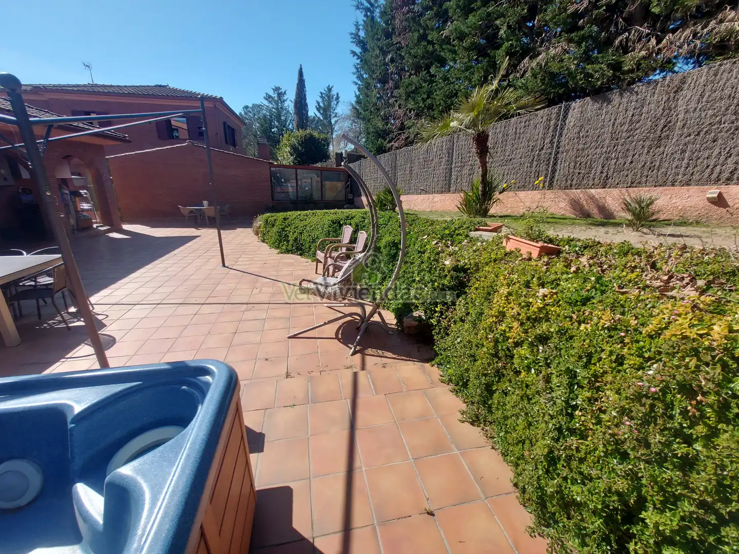 Jardí de Casa o xalet en venda en Begues amb Aire condicionat, Calefacció i Jardí privat