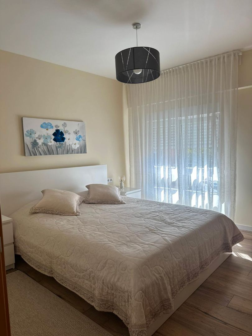 Bedroom of Flat for sale in  Valencia Capital  with Air Conditioner, Furnished and Balcony