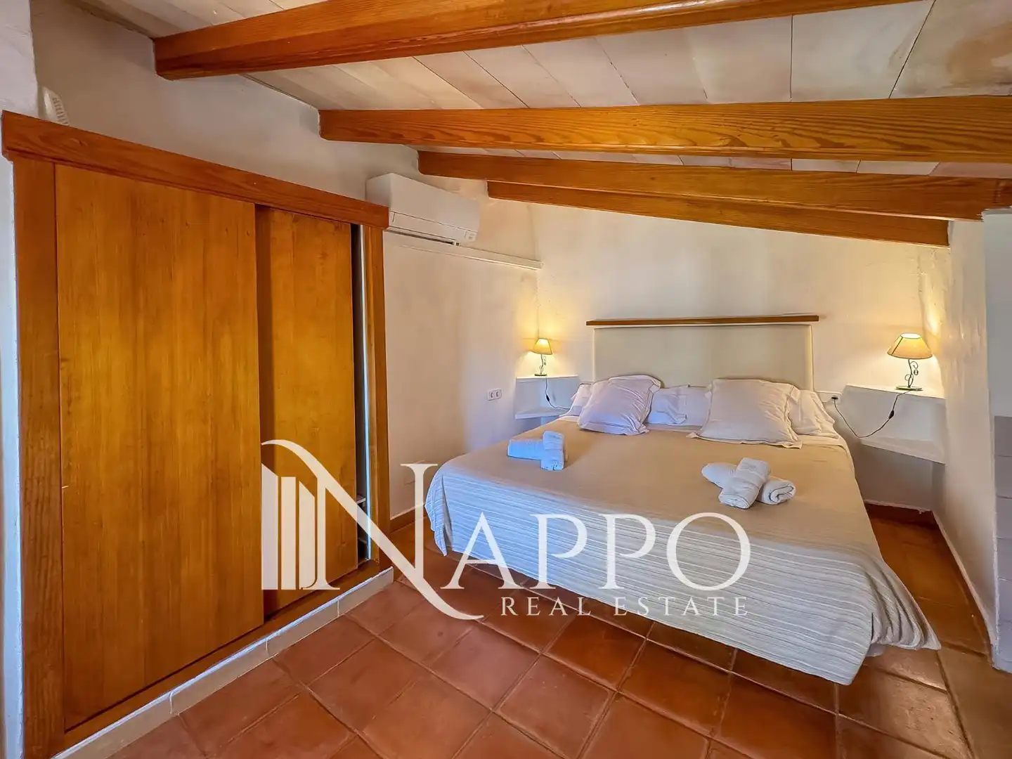 Bedroom of Houses for sale in Sóller  with Air Conditioner, Storage room and Swimming Pool