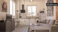 Kitchen of Flat to rent in  Madrid Capital  with Air Conditioner, Heating and Furnished