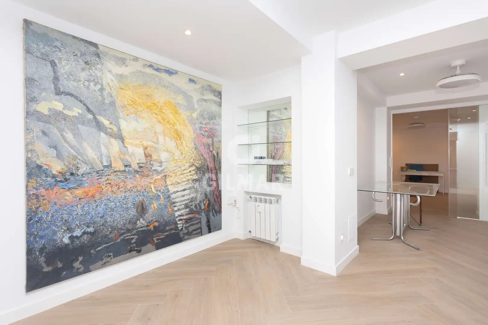 Sala de estar de Piso en venta en Madrid con Calefacción y Balcón