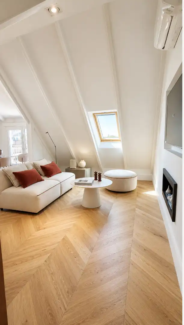 Sala de estar de Piso en venta en Madrid con Aire acondicionado, Calefacción y Parquet