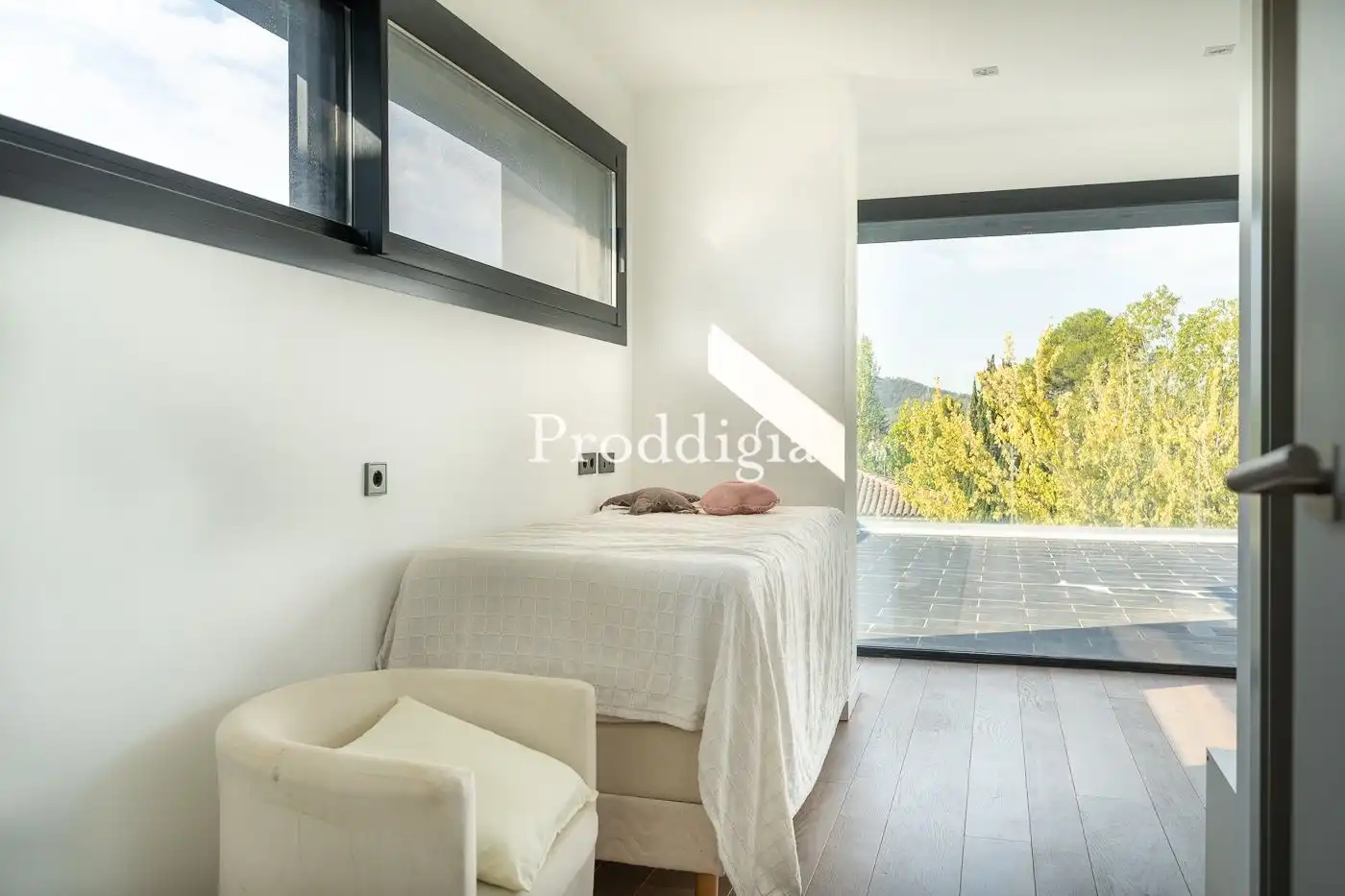 Bedroom of Houses for sale in Sant Cugat del Vallès  with Air Conditioner, Heating and Storage room
