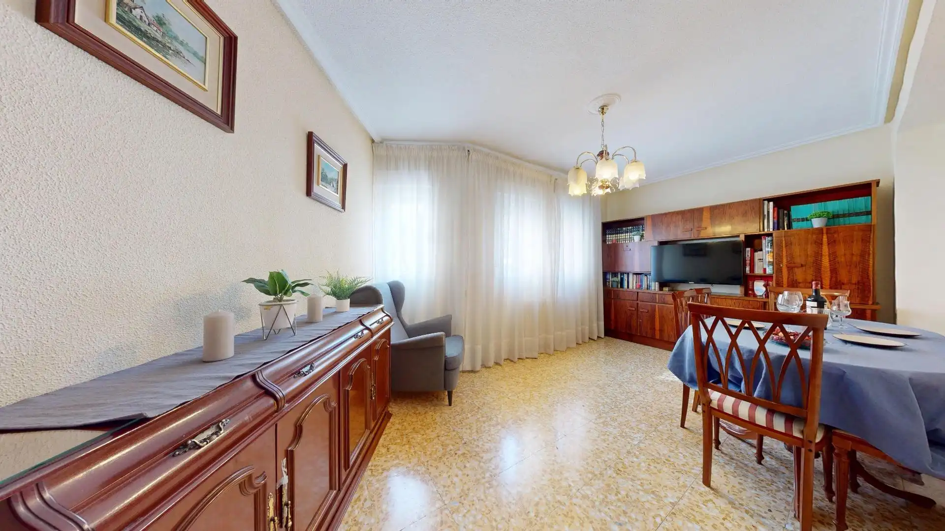 Sala de estar de Planta baja en venta en Hortaleza