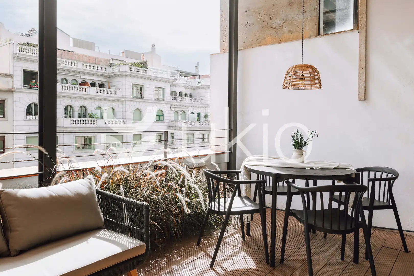 Terrace of Apartments for rent in Barcelona  with Air Conditioner, Heating and Terrace