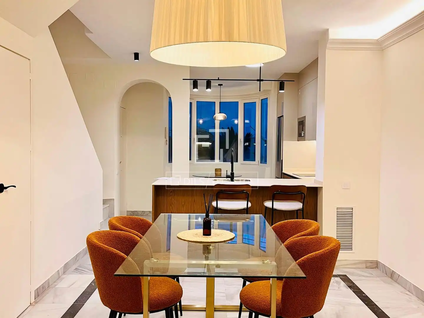 Dining room of Flat for sale in Marbella  with Air Conditioner, Private garden and Storage room