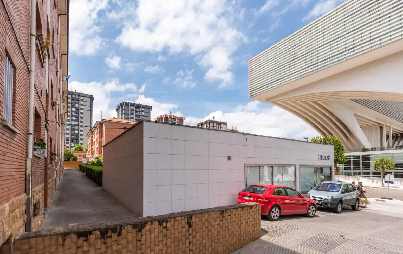 Exterior view of Flat for rent in Oviedo   with Heating, Parquet flooring and Terrace