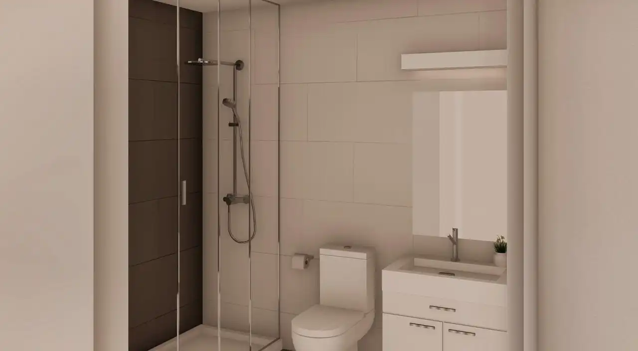 Baño de Casa o chalet en venta en Torre-Pacheco con Aire acondicionado, Calefacción y Terraza
