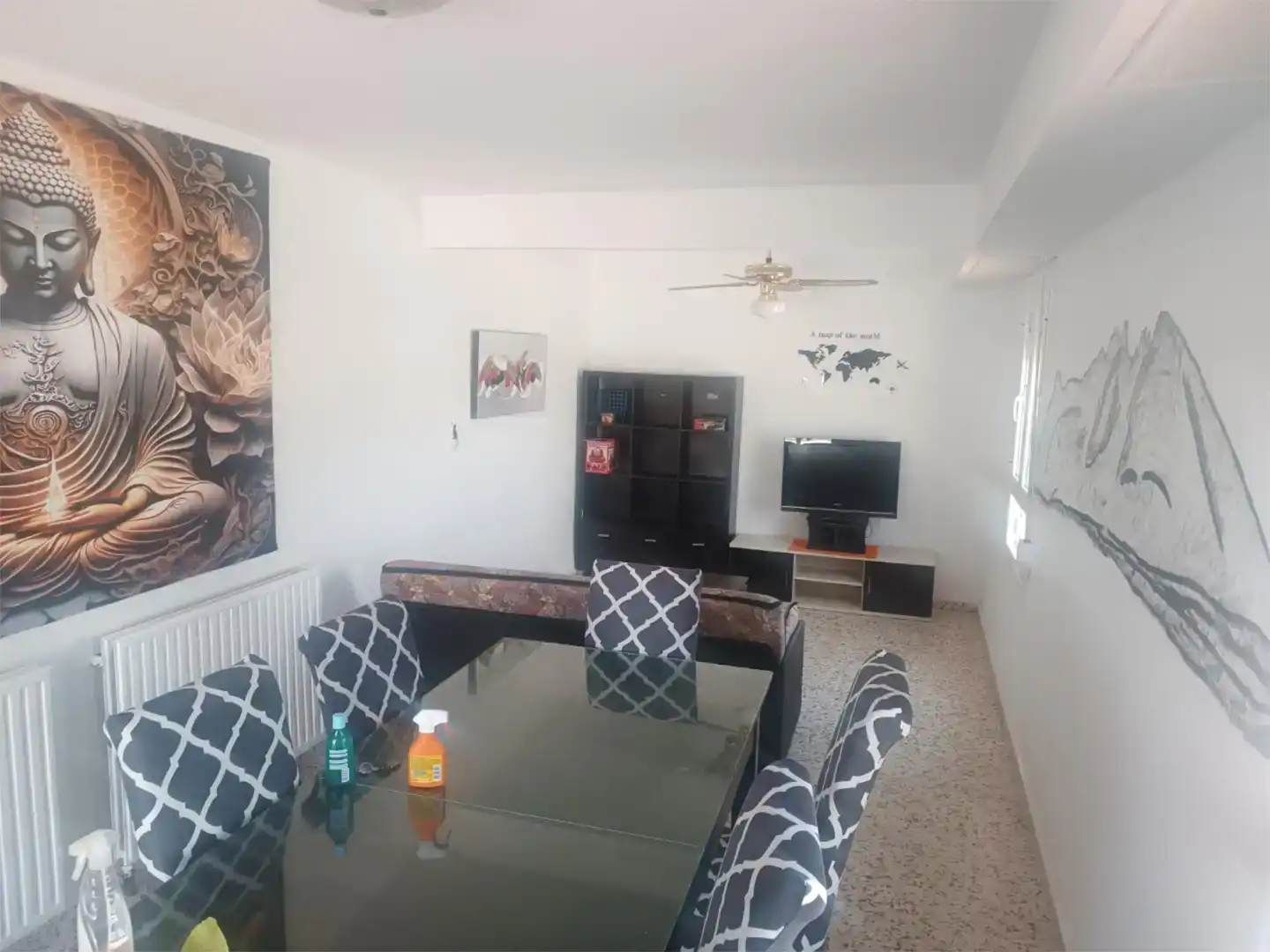 Sala d'estar de Àtic en venda en Vélez-Rubio amb Aire condicionat, Traster i Moblat