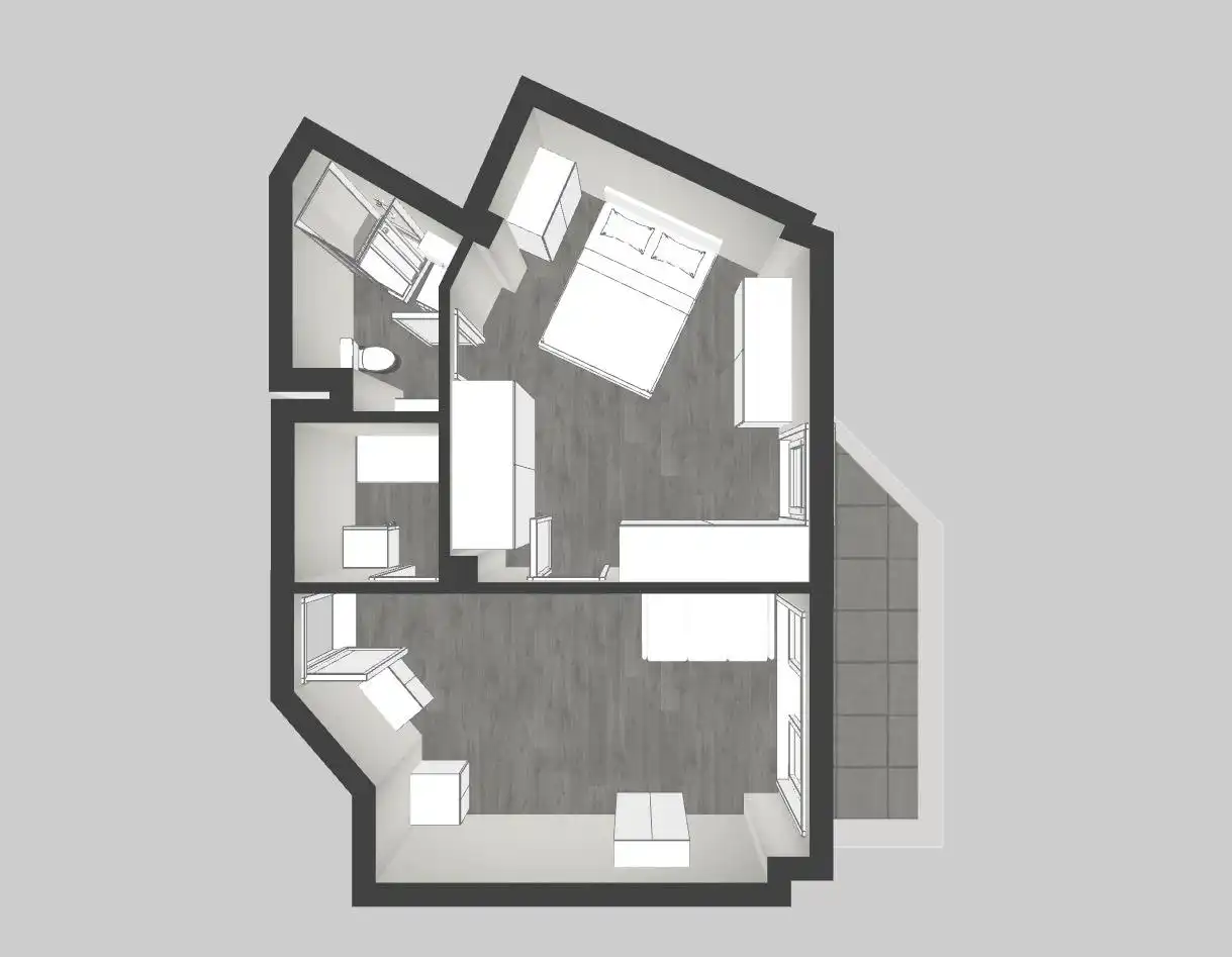 Appartement compact avec piscine à louer à Centro, imagen 43