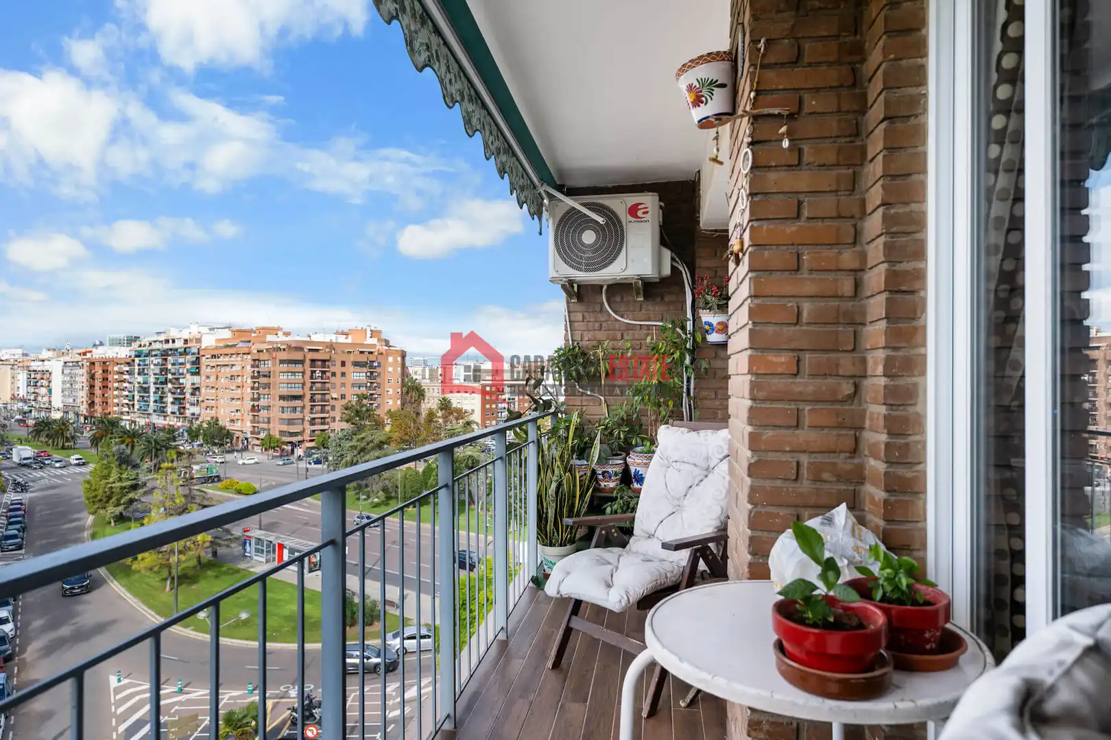 Terraza de Apartamento en venta en Valencia con Aire acondicionado, Terraza y Amueblado