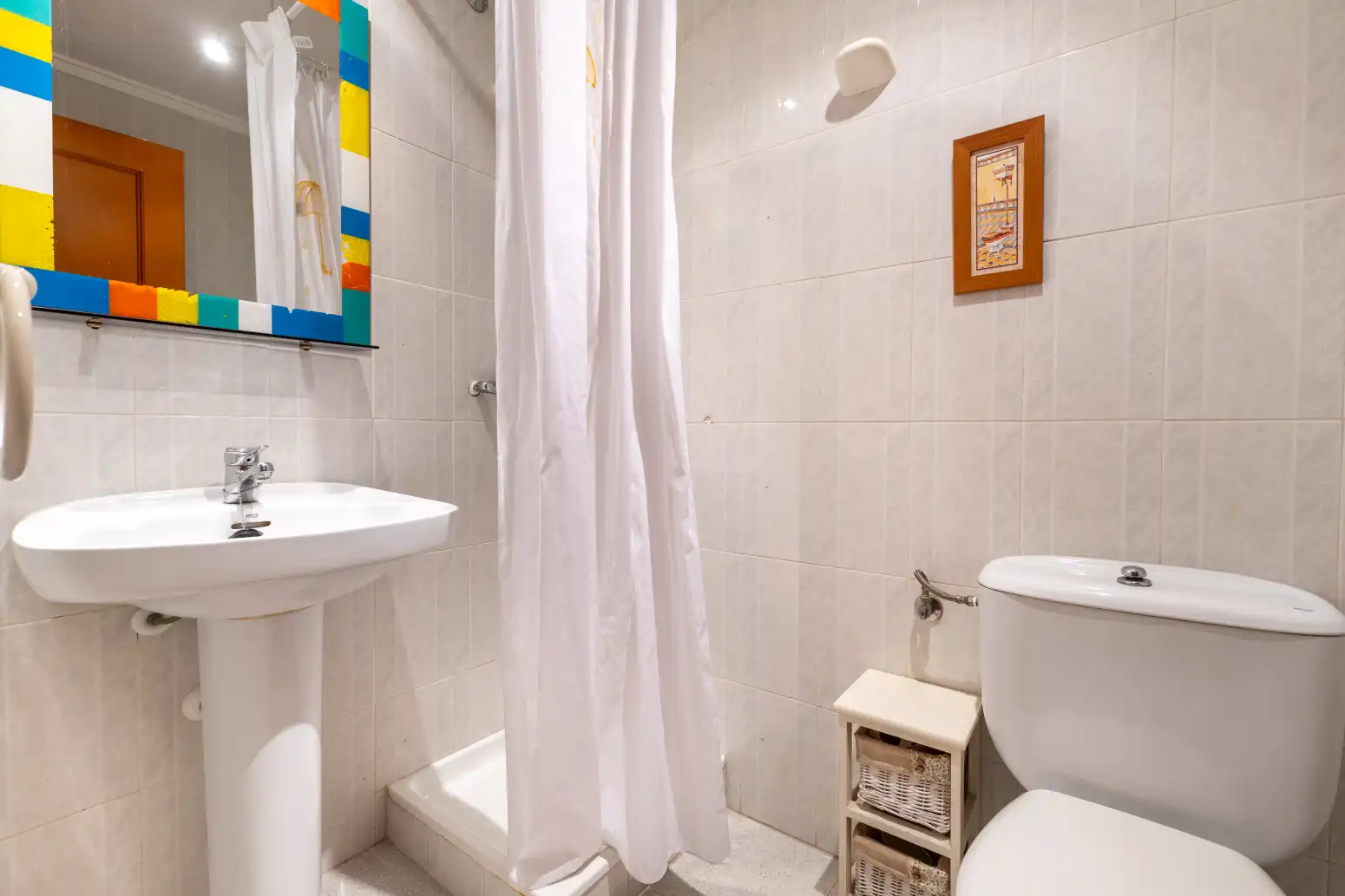 Baño de Piso en venta en Sagunto / Sagunt con Aire acondicionado, Amueblado y Balcón