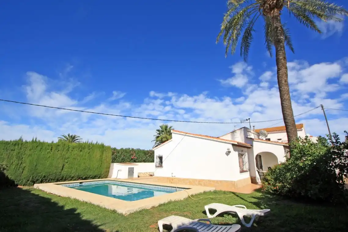 Garden of Houses for sale in Dénia  with Air Conditioner, Heating and Private garden