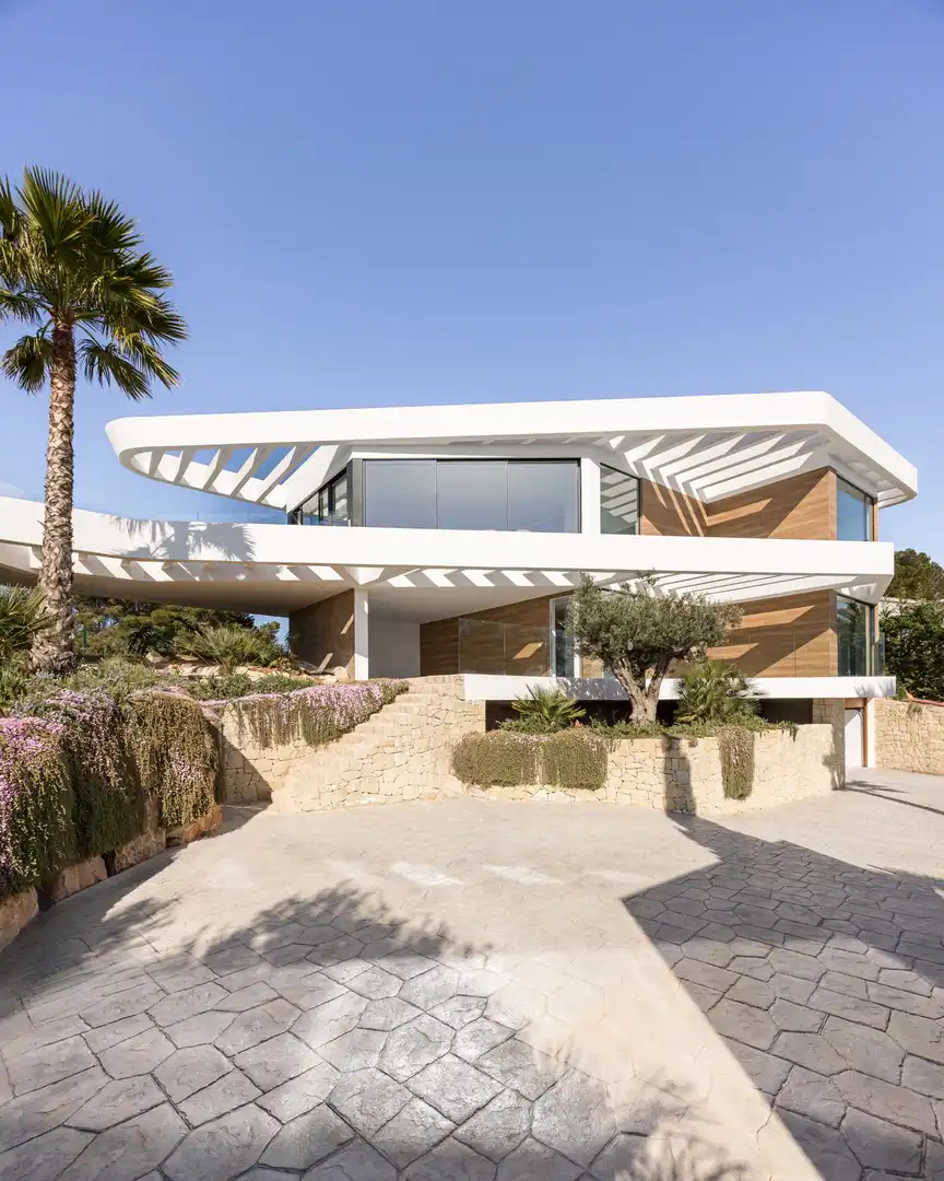 Exterior view of Houses for sale in Jávea / Xàbia  with Air Conditioner