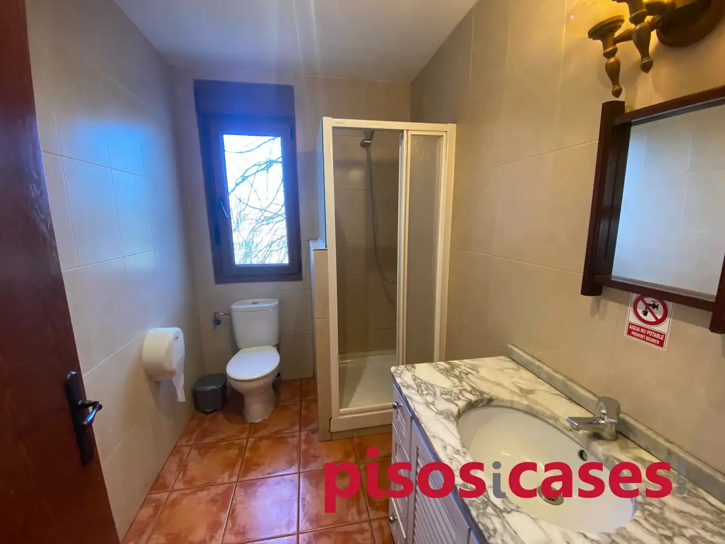 Bathroom of Houses for sale in Tona  with Private garden and Terrace