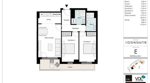 Foto 3 de Apartamento en venta en Avenida Avenida Universidad, San Mamés - La Palomera, León Capital