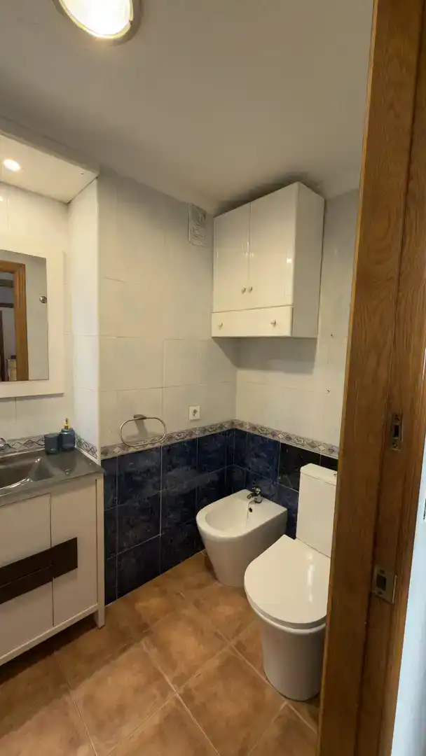 Badezimmer von Wohnung zum Verkauf in  Murcia Capital mit Klimaanlage und Balkon