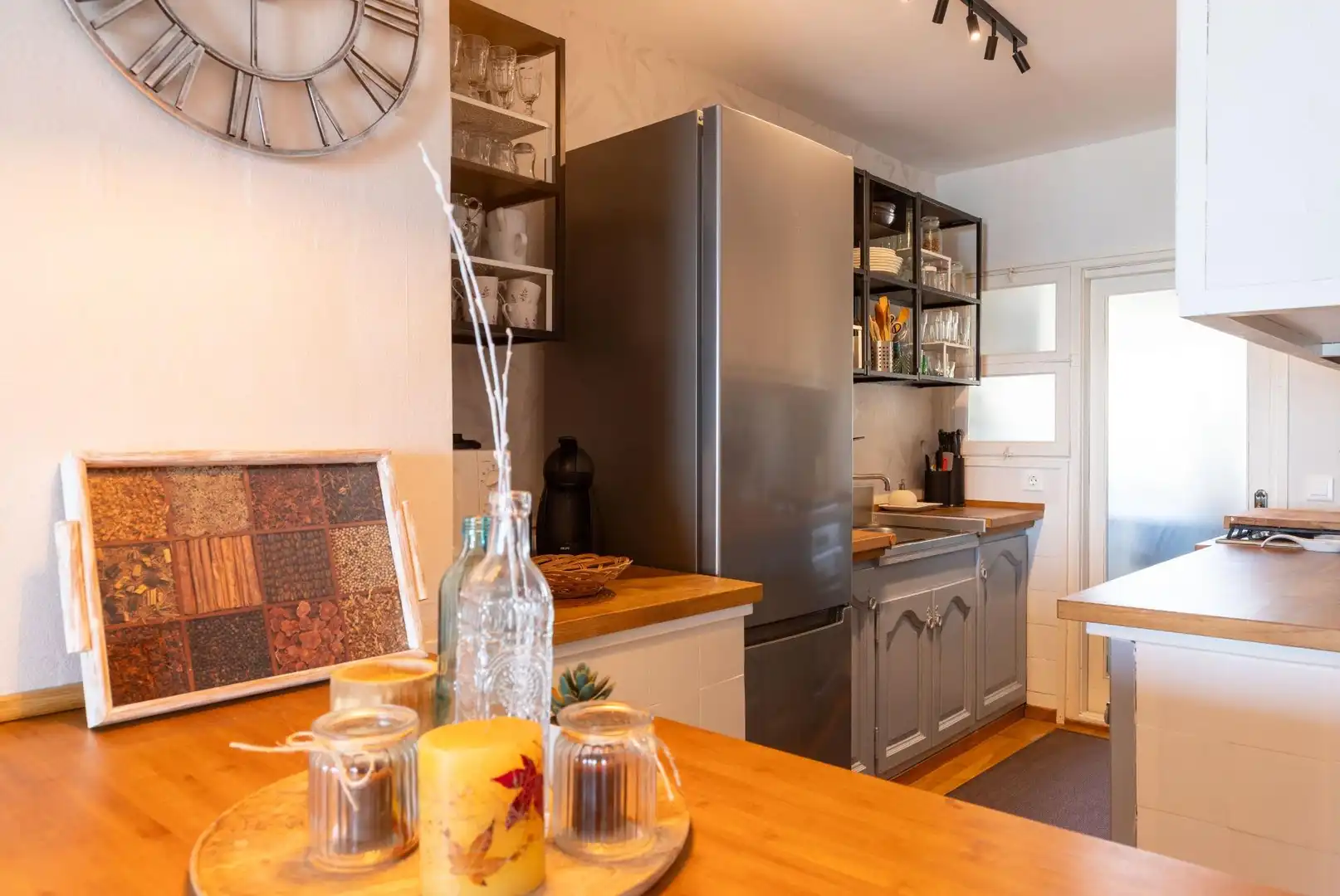 Cuina de Casa o xalet en venda en El Vendrell amb Parquet, Terrassa i Balcó