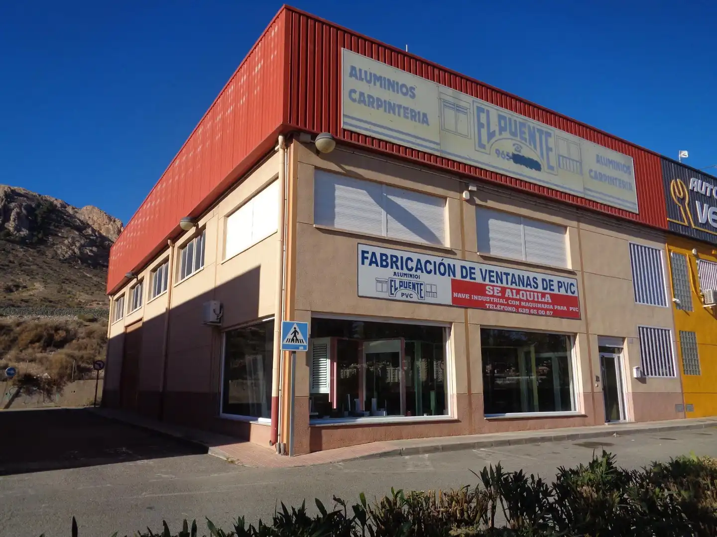 Nau industrial de lloguer en Elda
