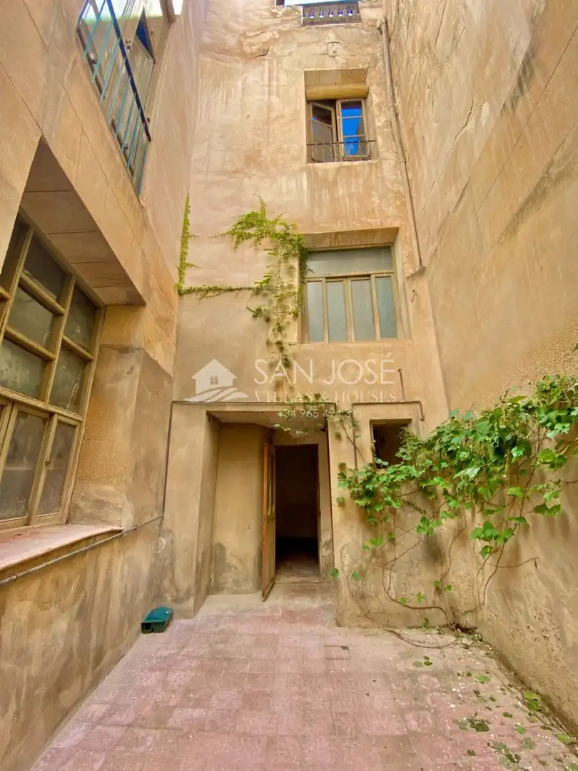 Vista exterior de Casa o xalet en venda en Aspe amb Terrassa, Traster i Moblat