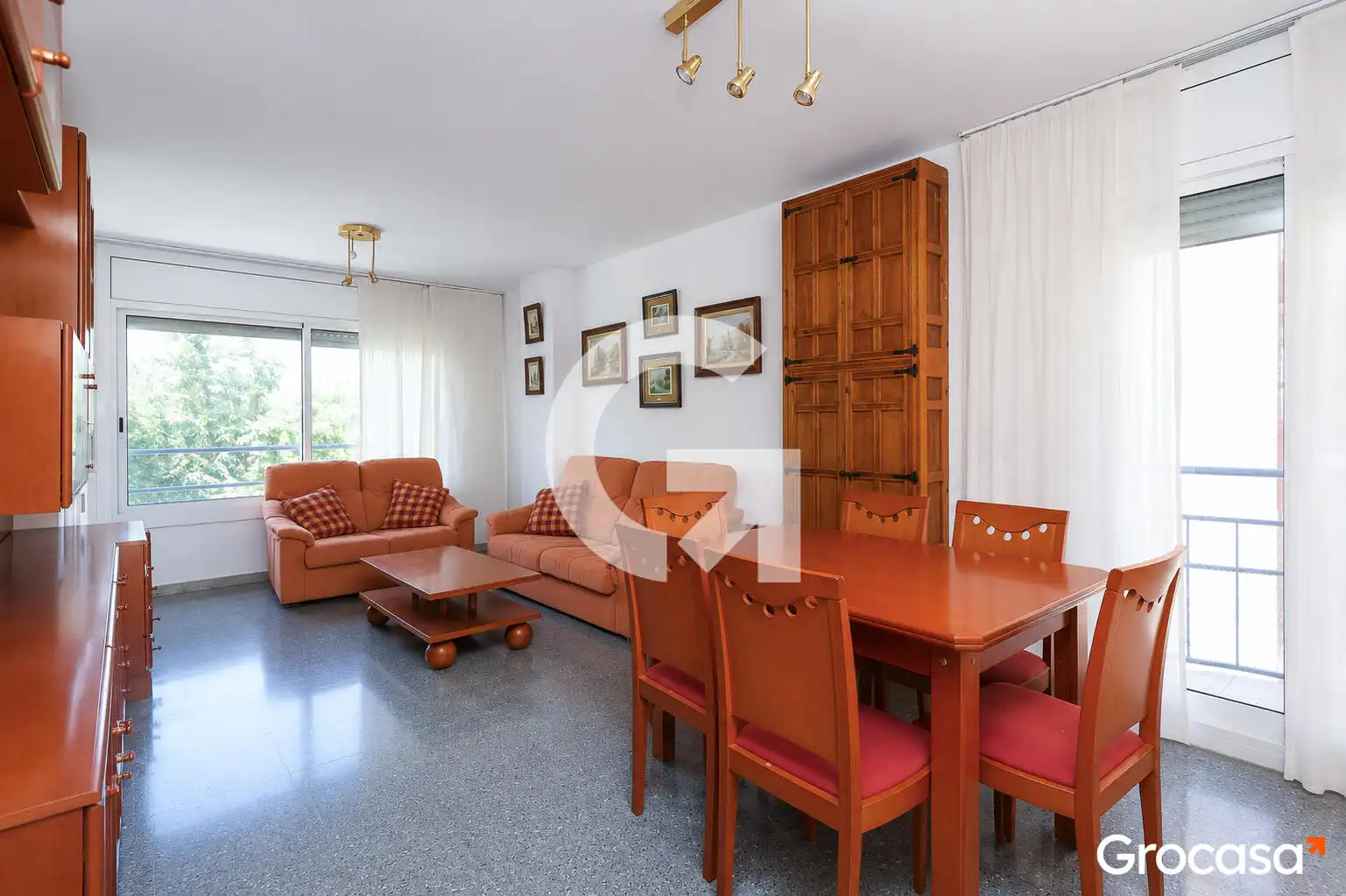 Living room of Flat for sale in Viladecans  with Air Conditioner, Heating and Terrace