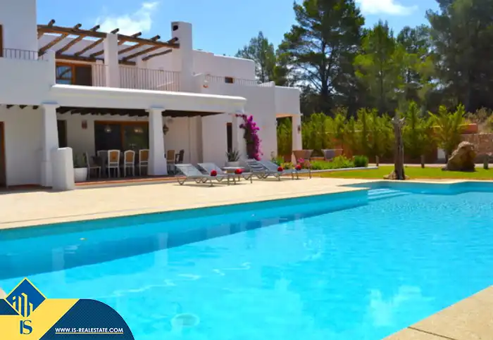Jardín de Casa o chalet en venta en Santa Eulària des Riu con Terraza, Piscina y Amueblado