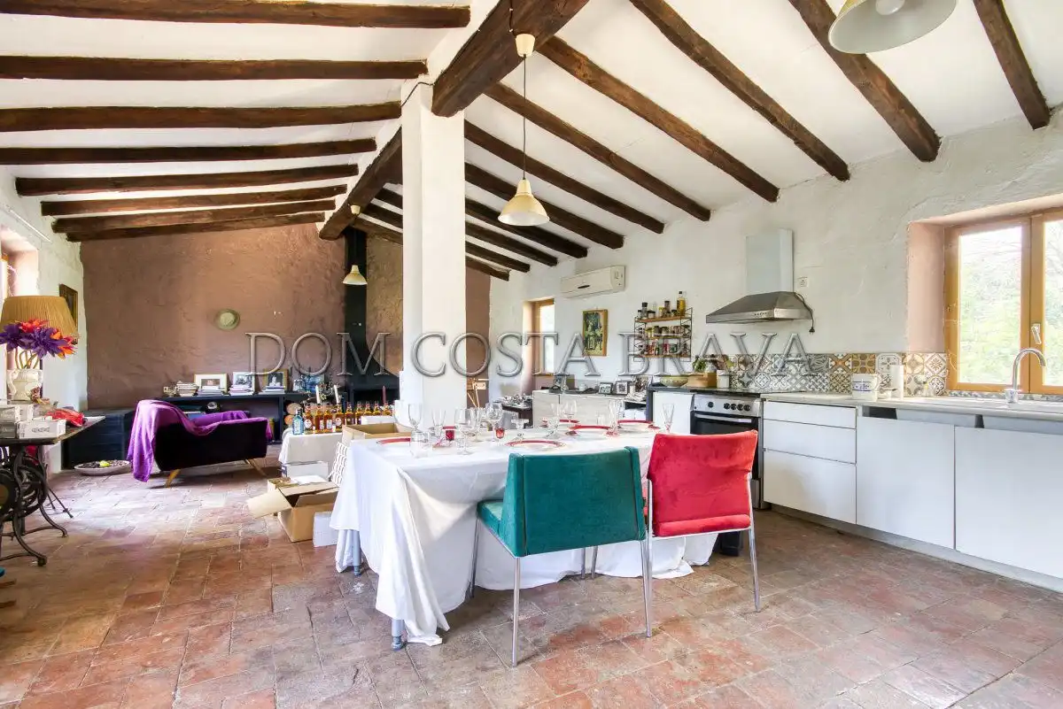 Cocina de Finca rústica en venta en Argelaguer con Jardín privado, Trastero y Amueblado