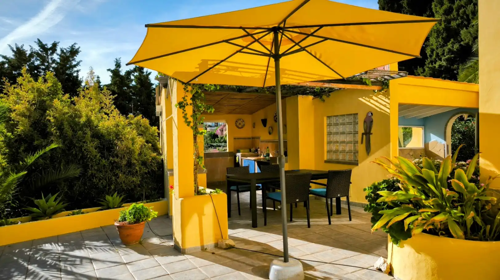Terrassa de Casa o xalet en venda en La Fustera  